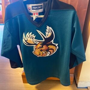 Hickey jersey Canada moose AHL